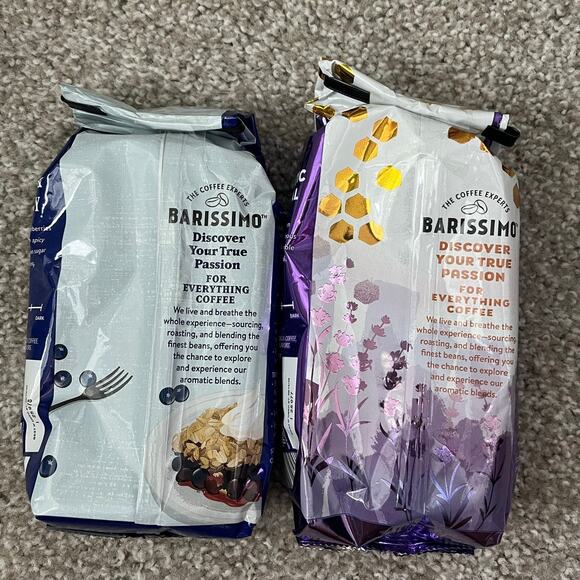 Barissimo Wild Blueberry Crumble Honey Lavender Ground Coffee 12oz 340g NEW - Picture 2 of 7